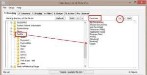 Directory List and Print Pro Fast Folder Listing & Printing Software