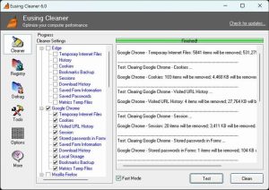 Eusing Cleaner - Clean Junk Files and Speed Up Your PC