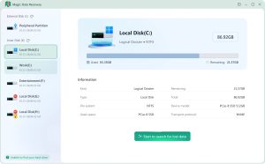 Magic Data Recovery Software  Recover Deleted Files Easily 